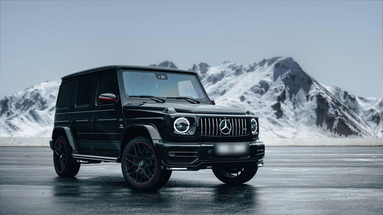 Mercedes-AMG G 63, vue trois-quarts avant
