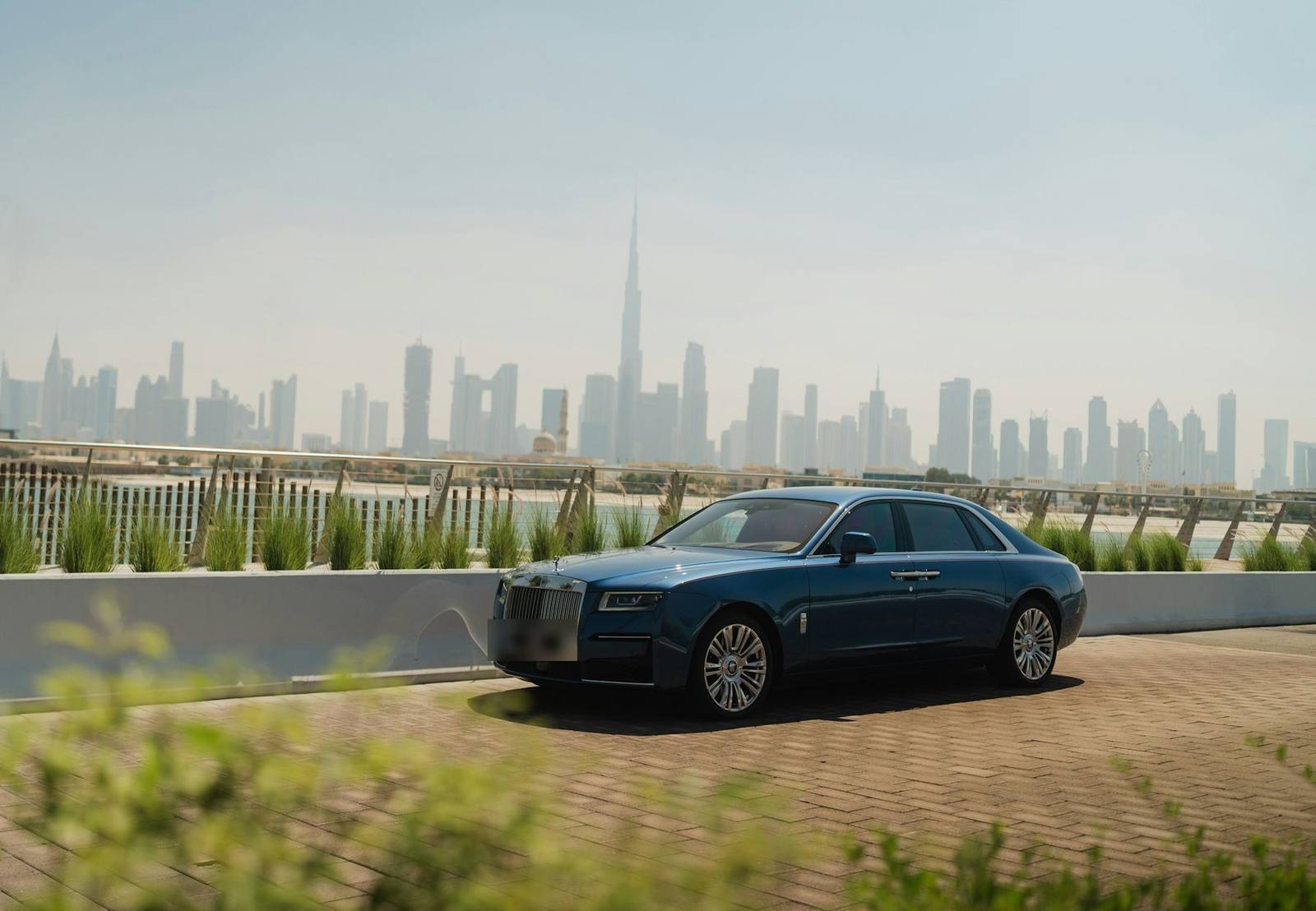 Rolls-Royce Ghost, vue trois-quarts avant