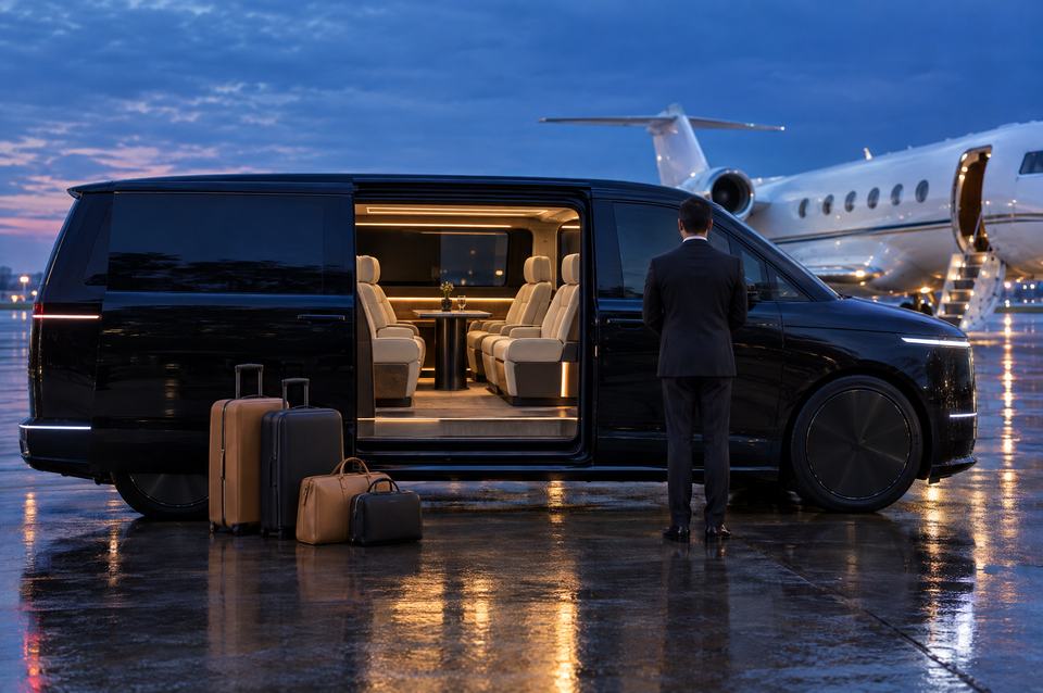 Avec chauffeur Van VIP