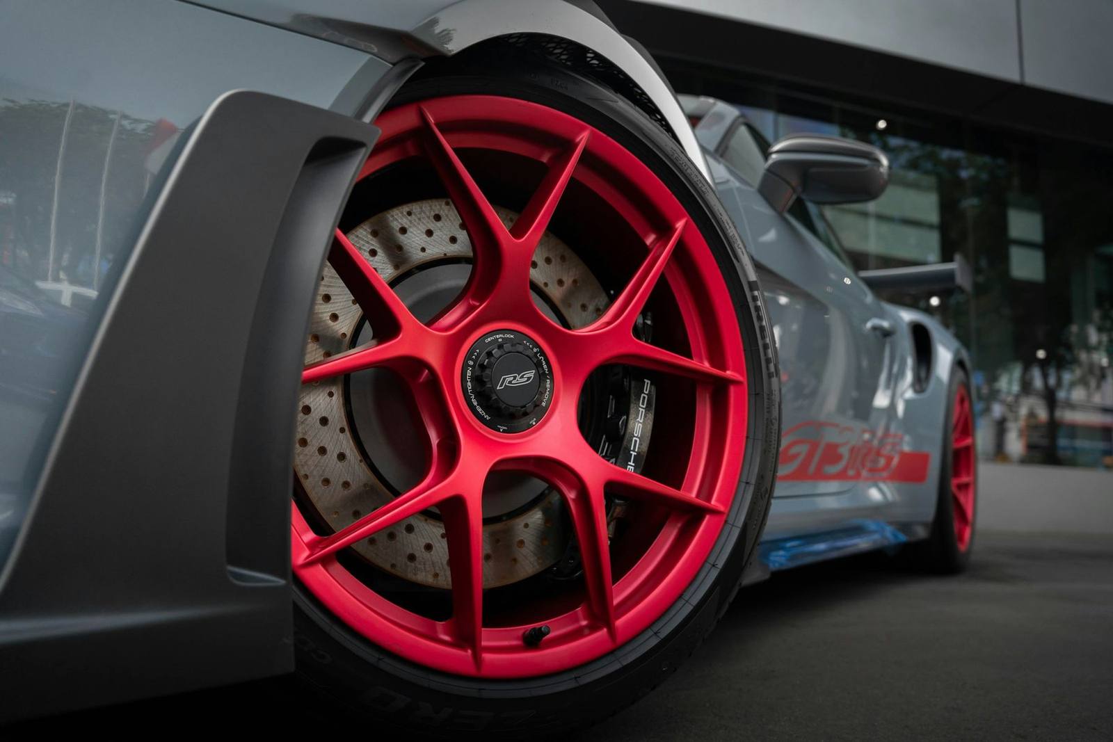 Porsche 911 GT3 RS, jante et frein