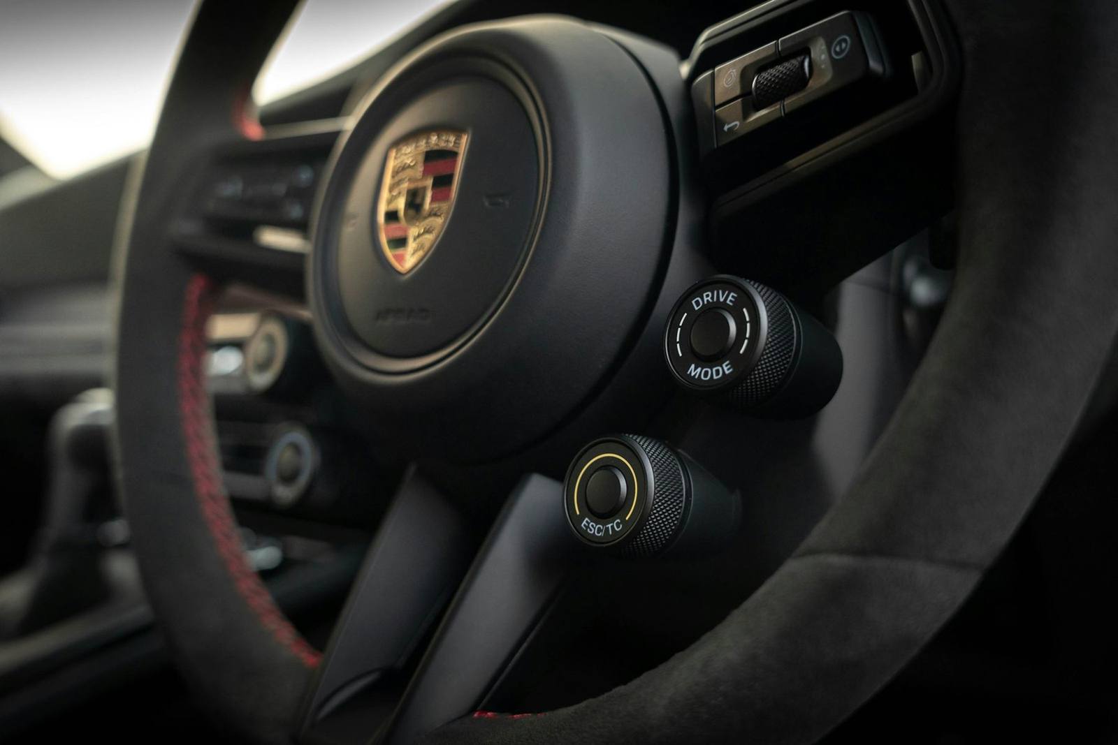Porsche 911 GT3 RS, poste de conduite