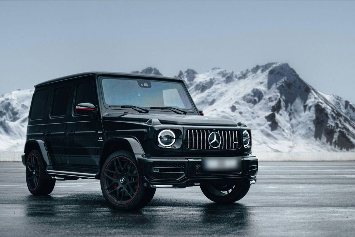 Mercedes-AMG G 63, vue trois-quarts avant