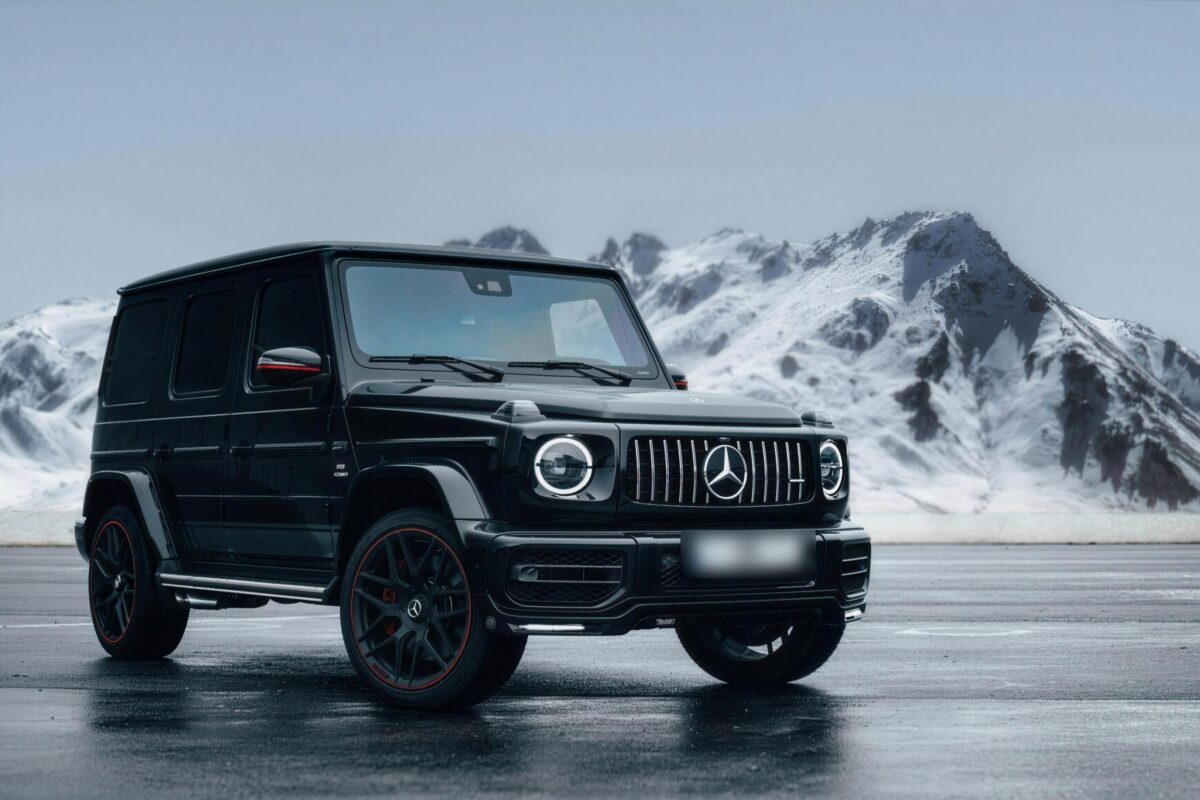 Mercedes-AMG G 63, vue trois-quarts avant