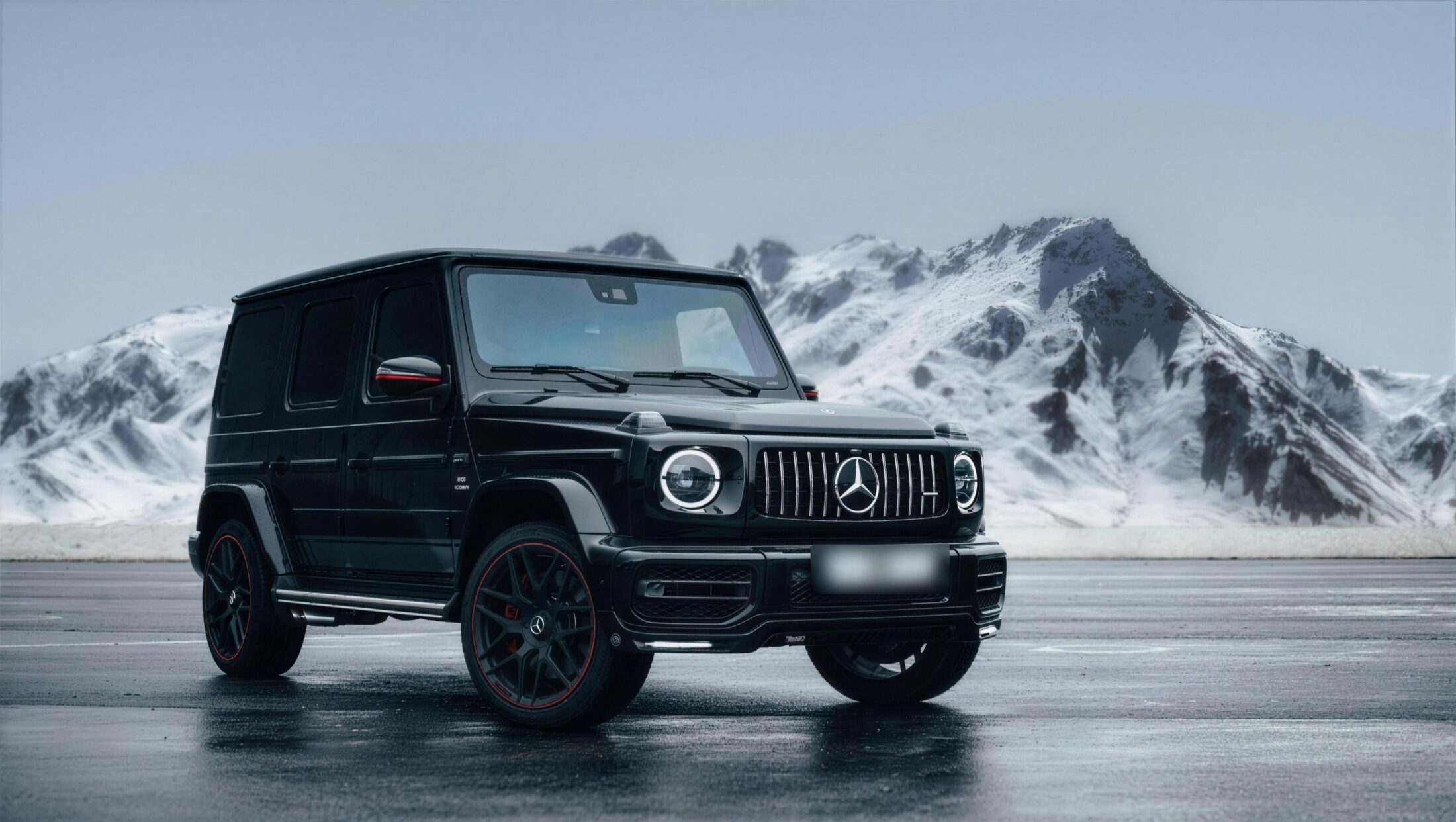 Mercedes-AMG G 63, vue trois-quarts avant