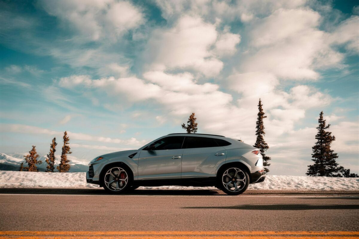 Lamborghini Urus S, vue de profil